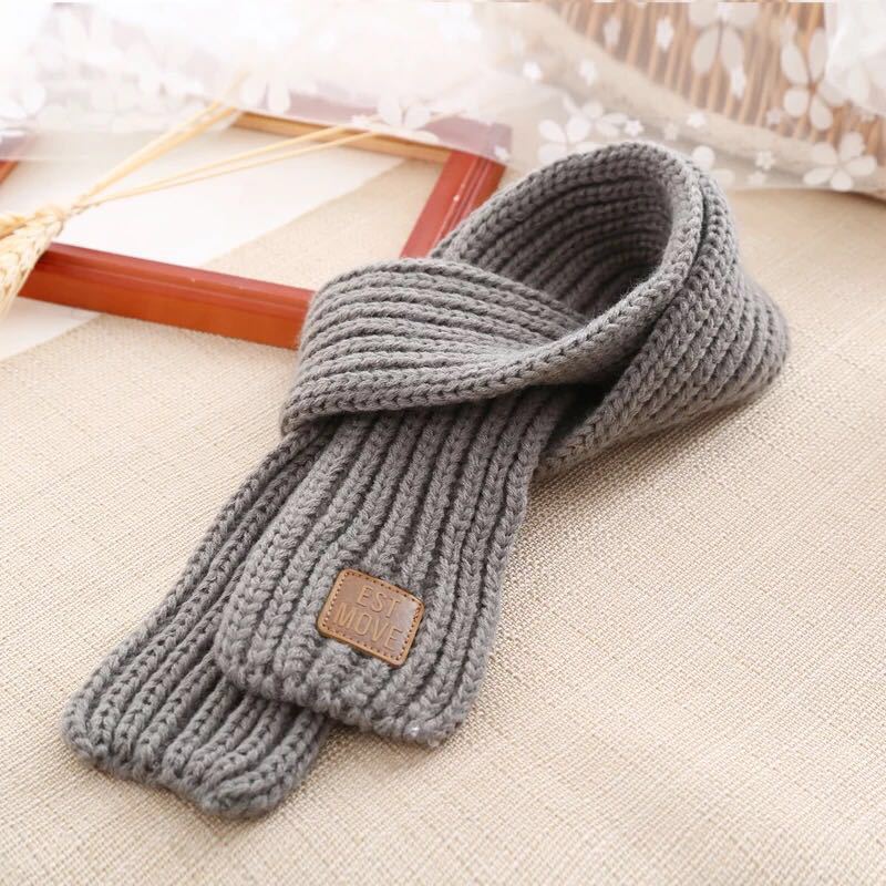 Knitted Wool Winter Dog Scarf