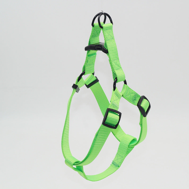 Simple Nylon Strap Dog Harness - Boston Terrier World