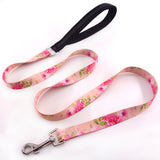 Colorful and Floral Dog Leash