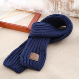 Knitted Wool Winter Dog Scarf