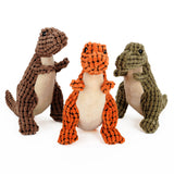Plush Dinosaur Dog Toy