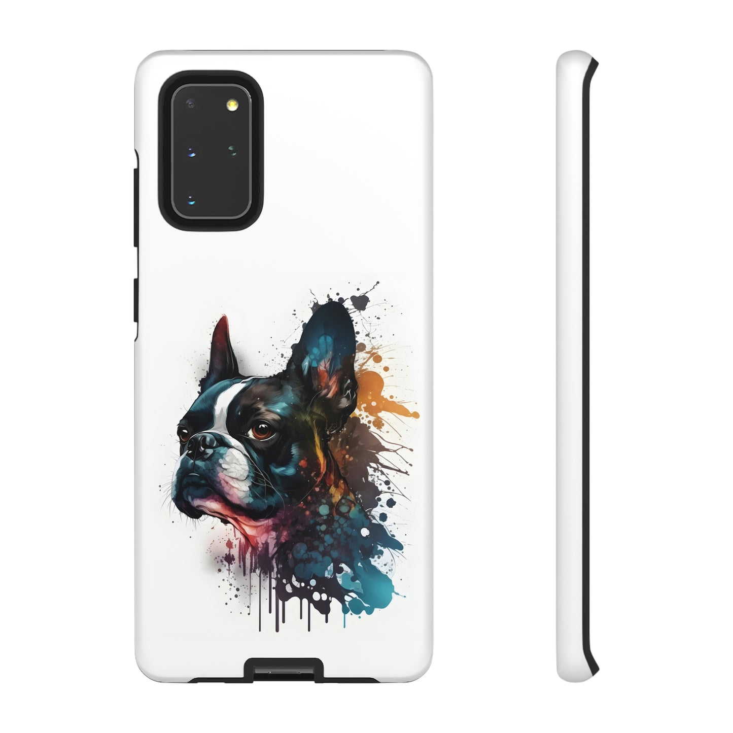 Boston Terrier Art on Samsung Tough Cases