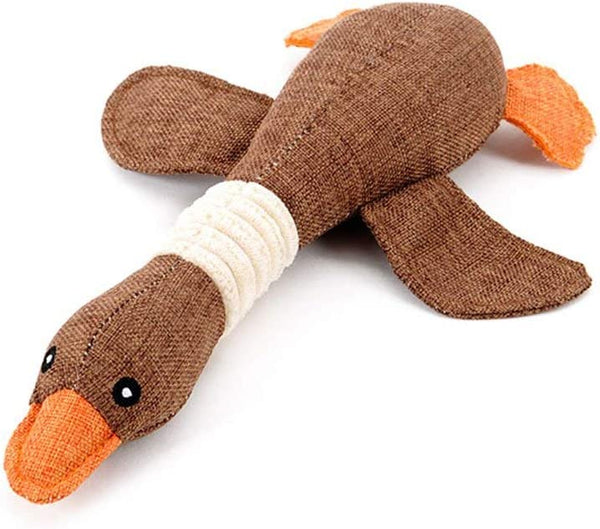 Goose Squeaking Dog Toy