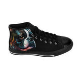 Boston Terrier Art - Women's Classic Sneakers