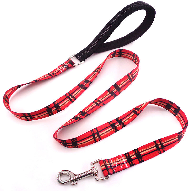 Colorful and Floral Dog Leash