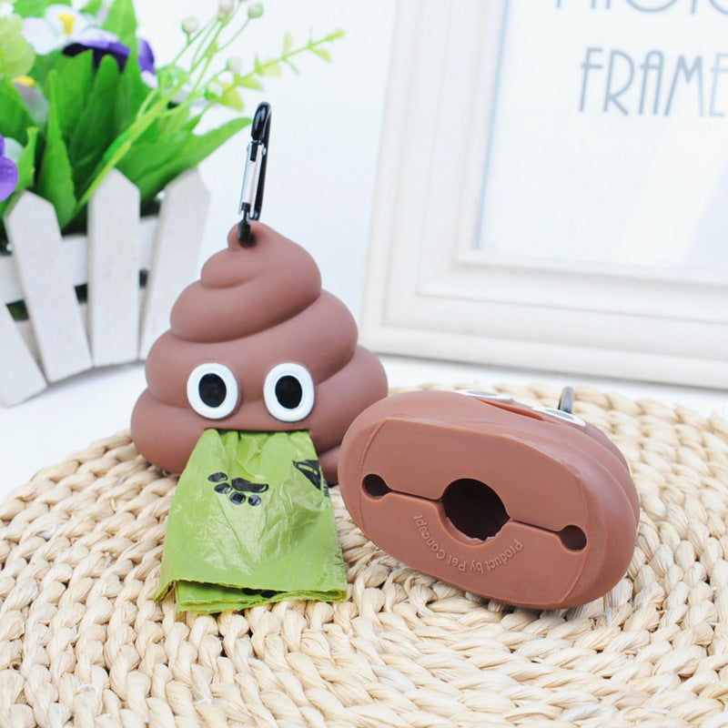 Poop Emoji Dog Poop Bag Holders