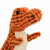 Plush Dinosaur Dog Toy