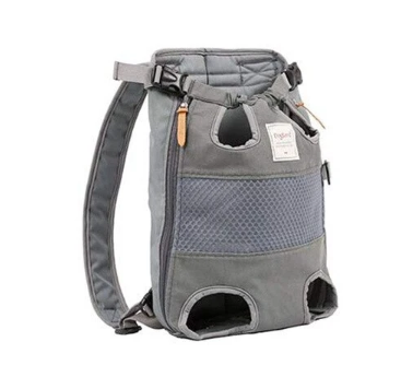 Front Dog Carrier Backpack - Grey