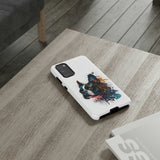 Boston Terrier Art on Samsung Tough Cases