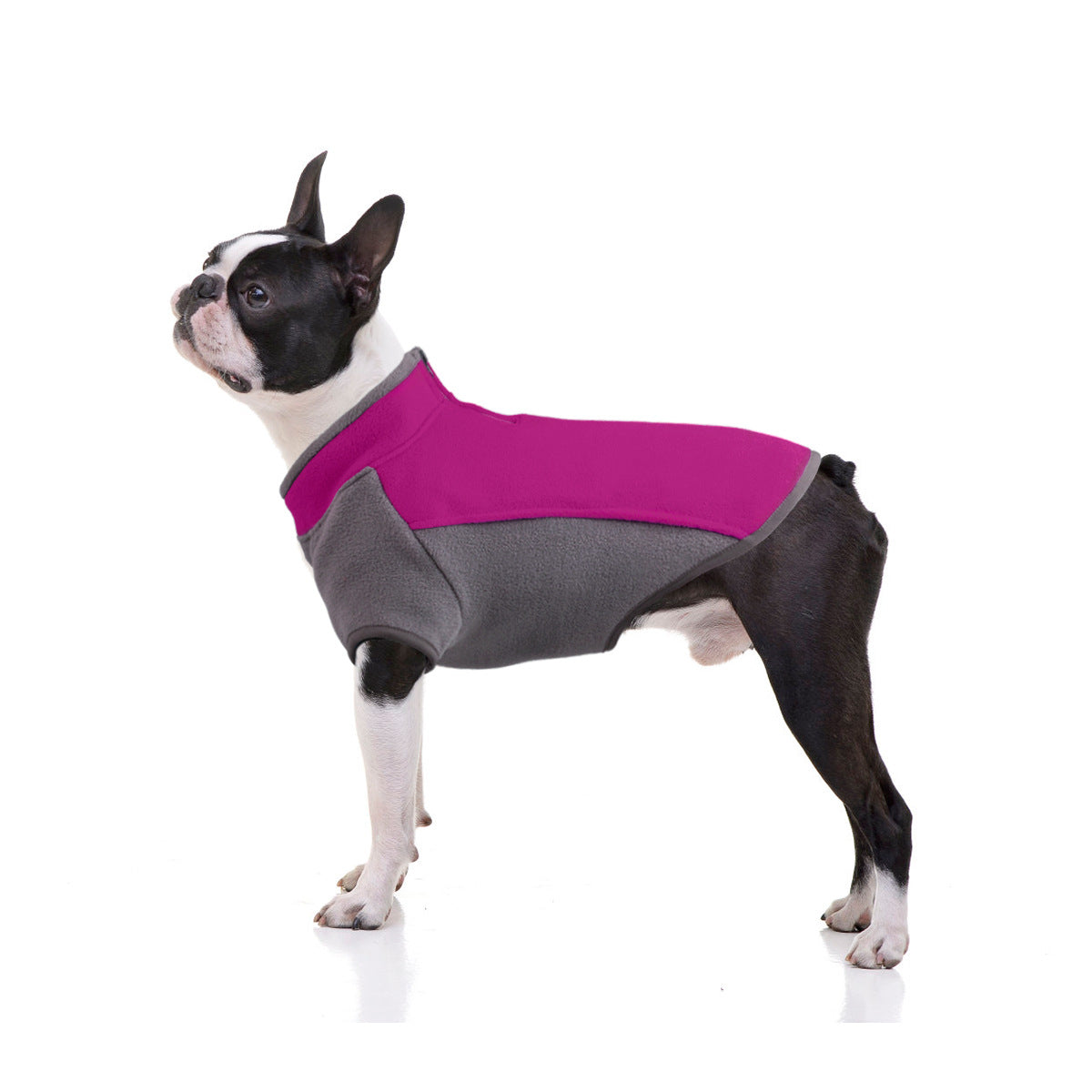 Warm & Stretch Fleece Dog Sweater - Purple
