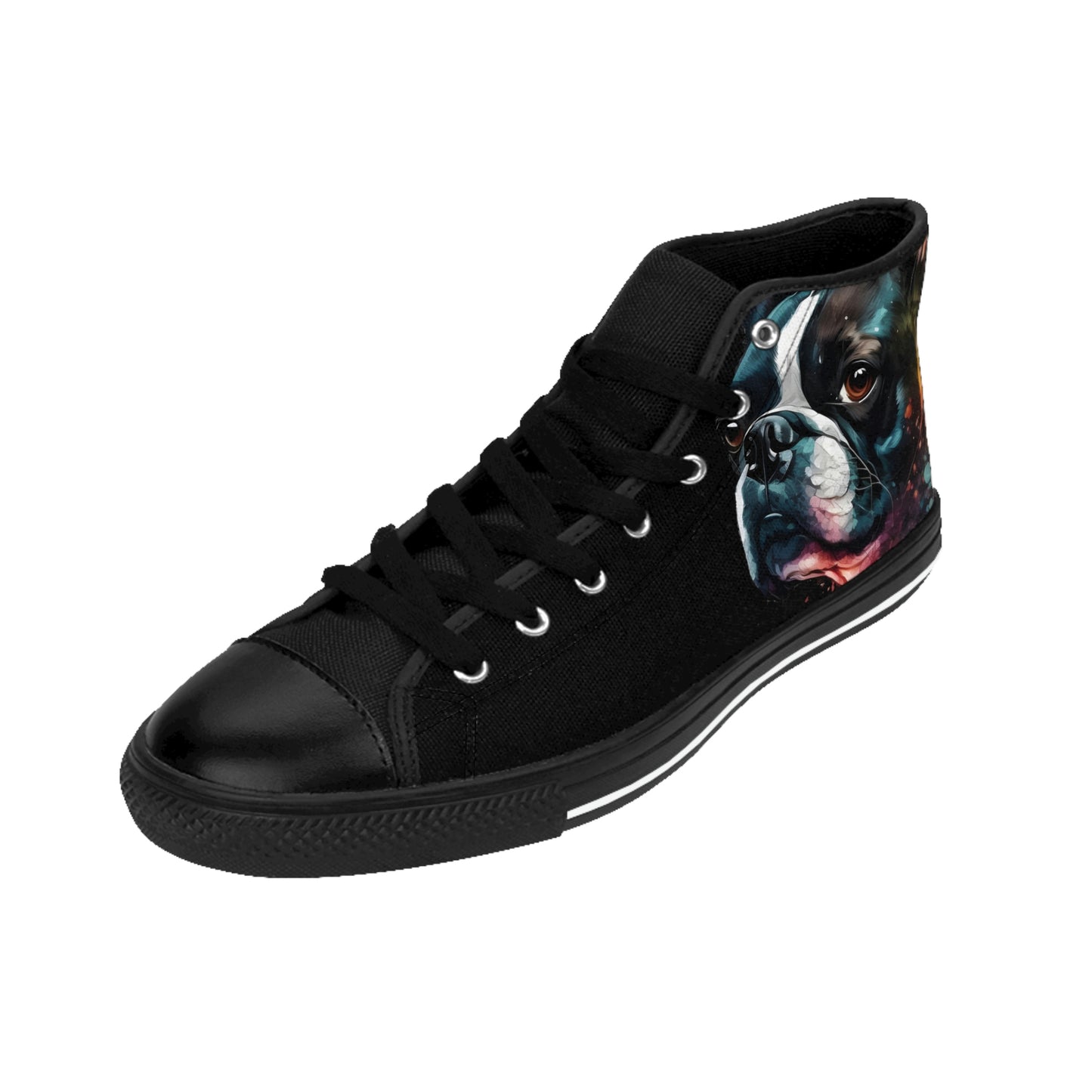 Boston Terrier Art - Men's Classic Sneakers