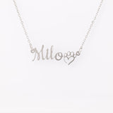 Personalized Dog Mom Necklace