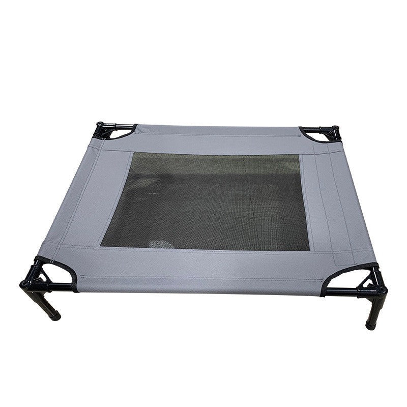 Elevated Outdoor Dog Bed - Sunshade Canopy Tent