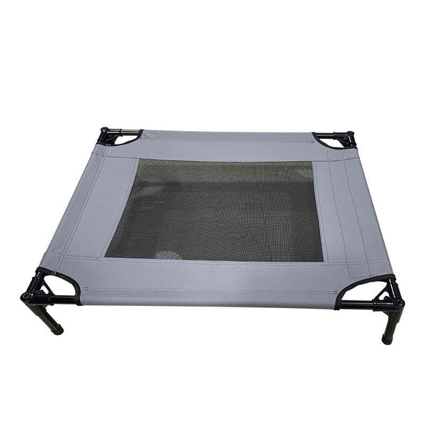 Elevated Outdoor Dog Bed - Sunshade Canopy Tent