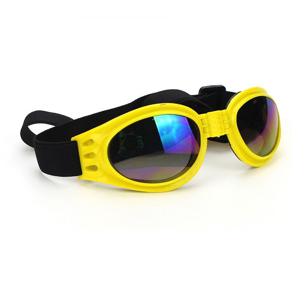 Adjustable Yellow Goggles For Dogs - Boston Terrier World