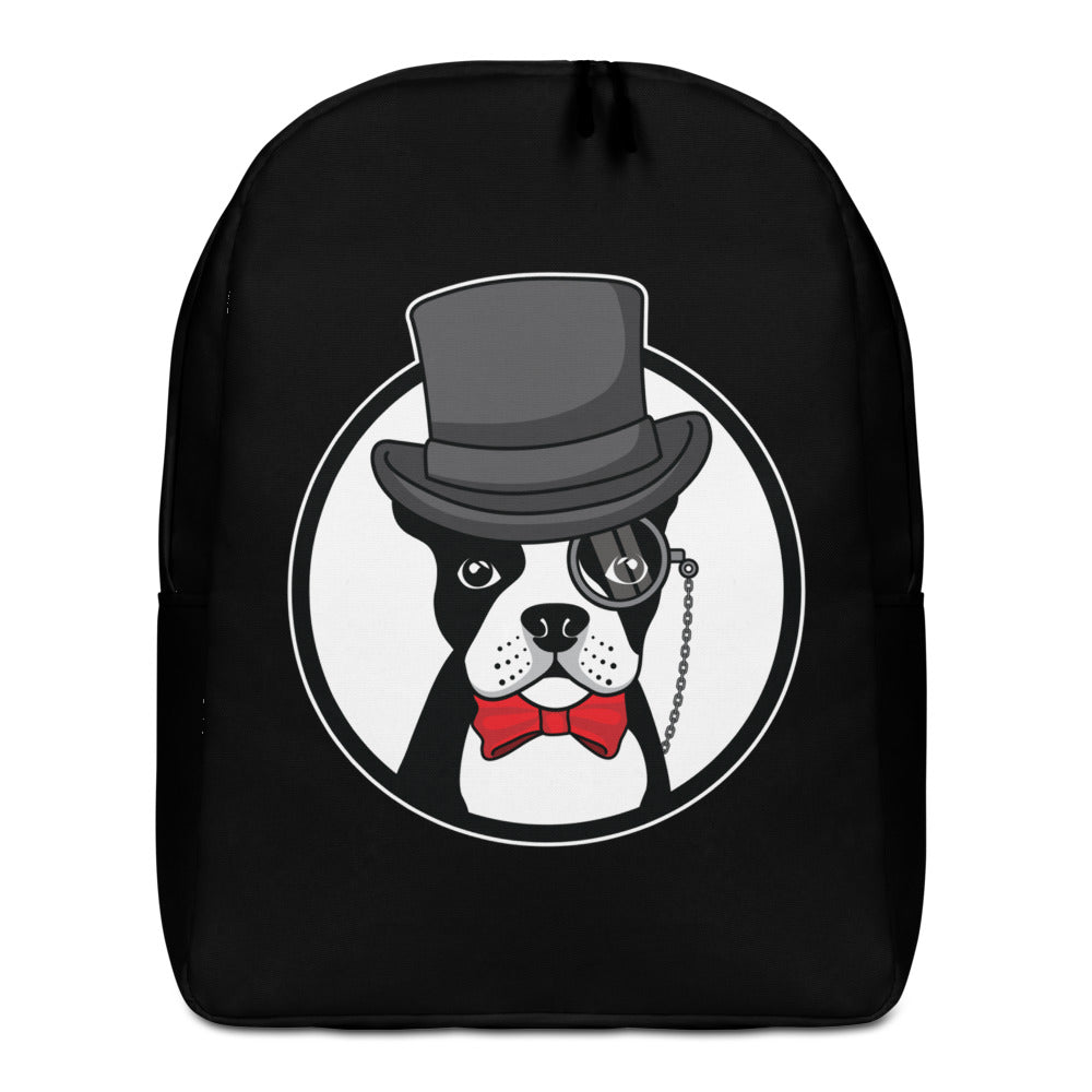 Boston Terrier Gentleman Backpack