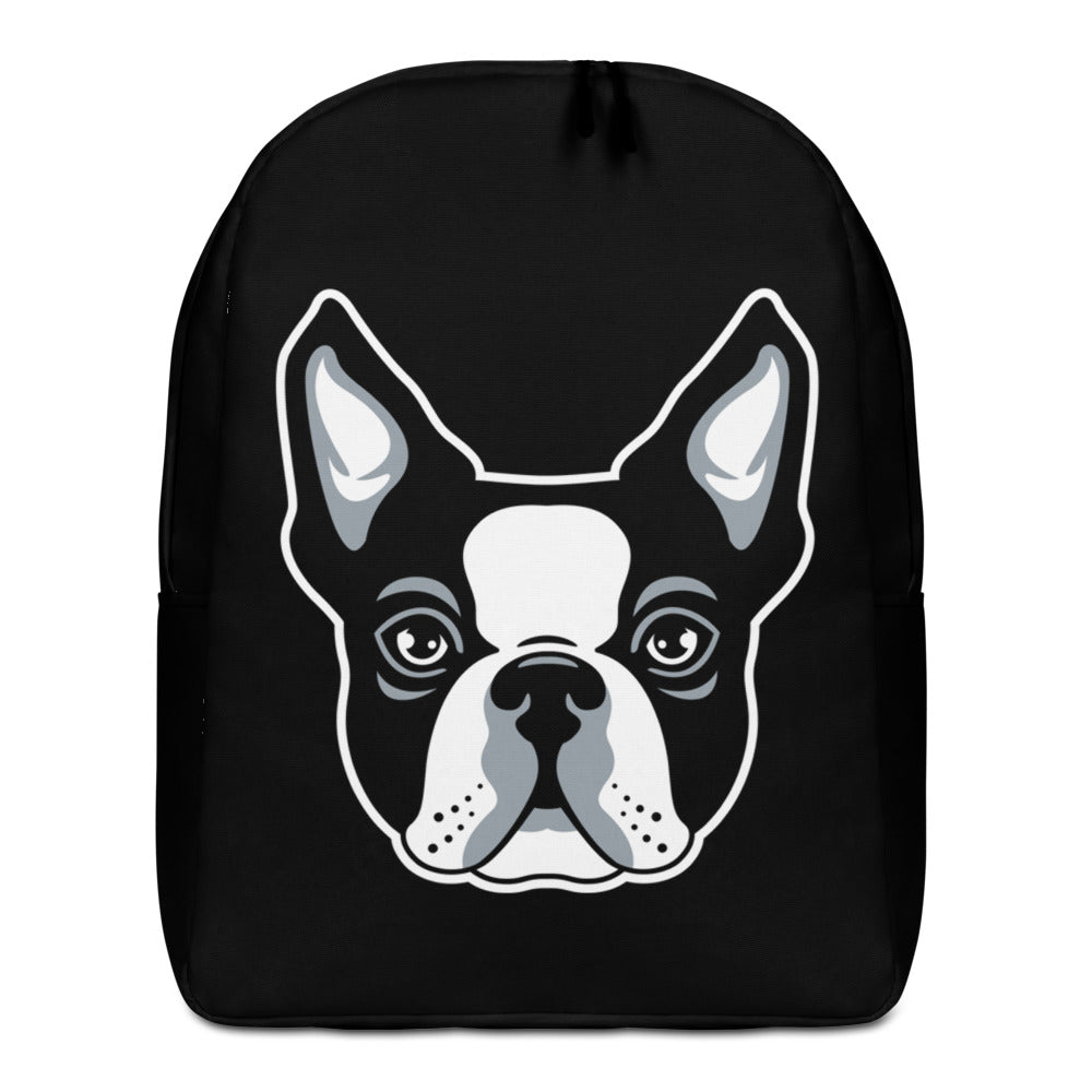 Minimalist Boston Terrier Backpack
