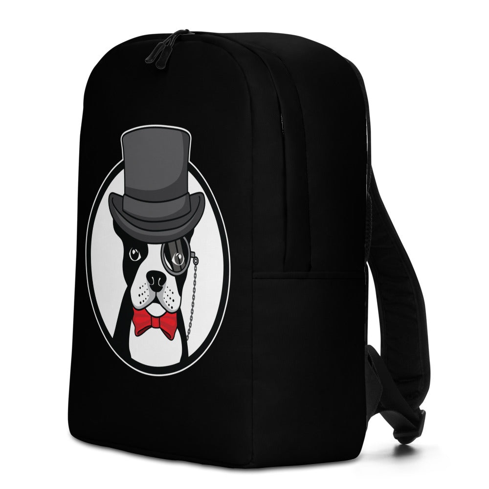 Boston Terrier Gentleman Backpack