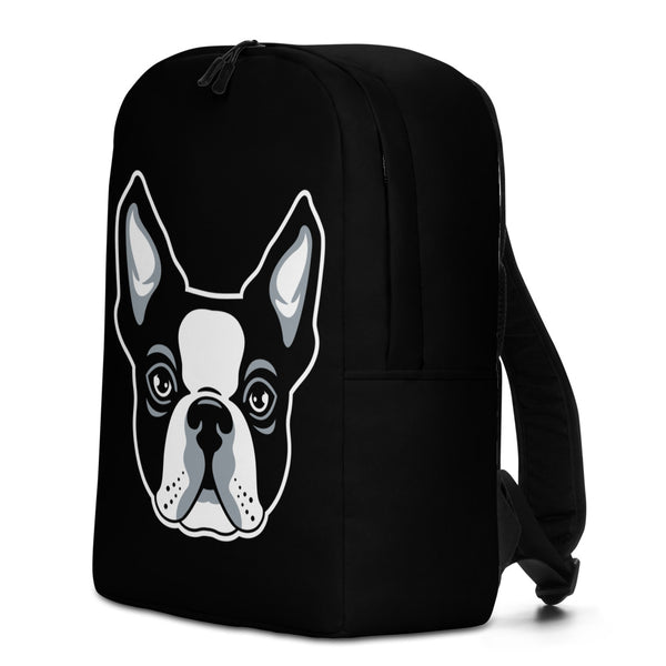 Minimalist Boston Terrier Backpack