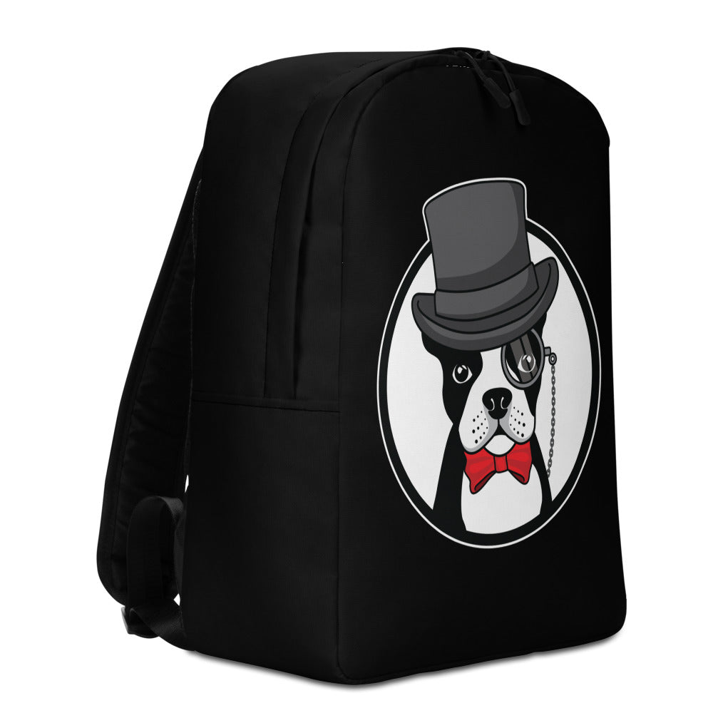 Boston Terrier Gentleman Backpack