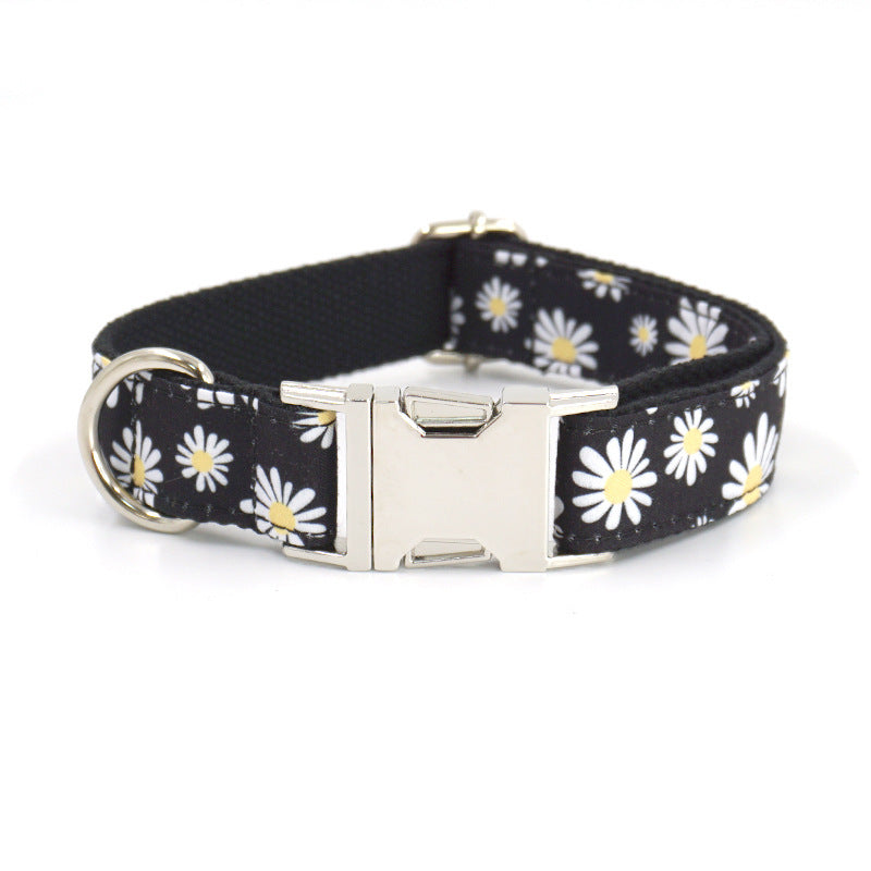 Daisy Dog Collar Bow Tie Leash Set