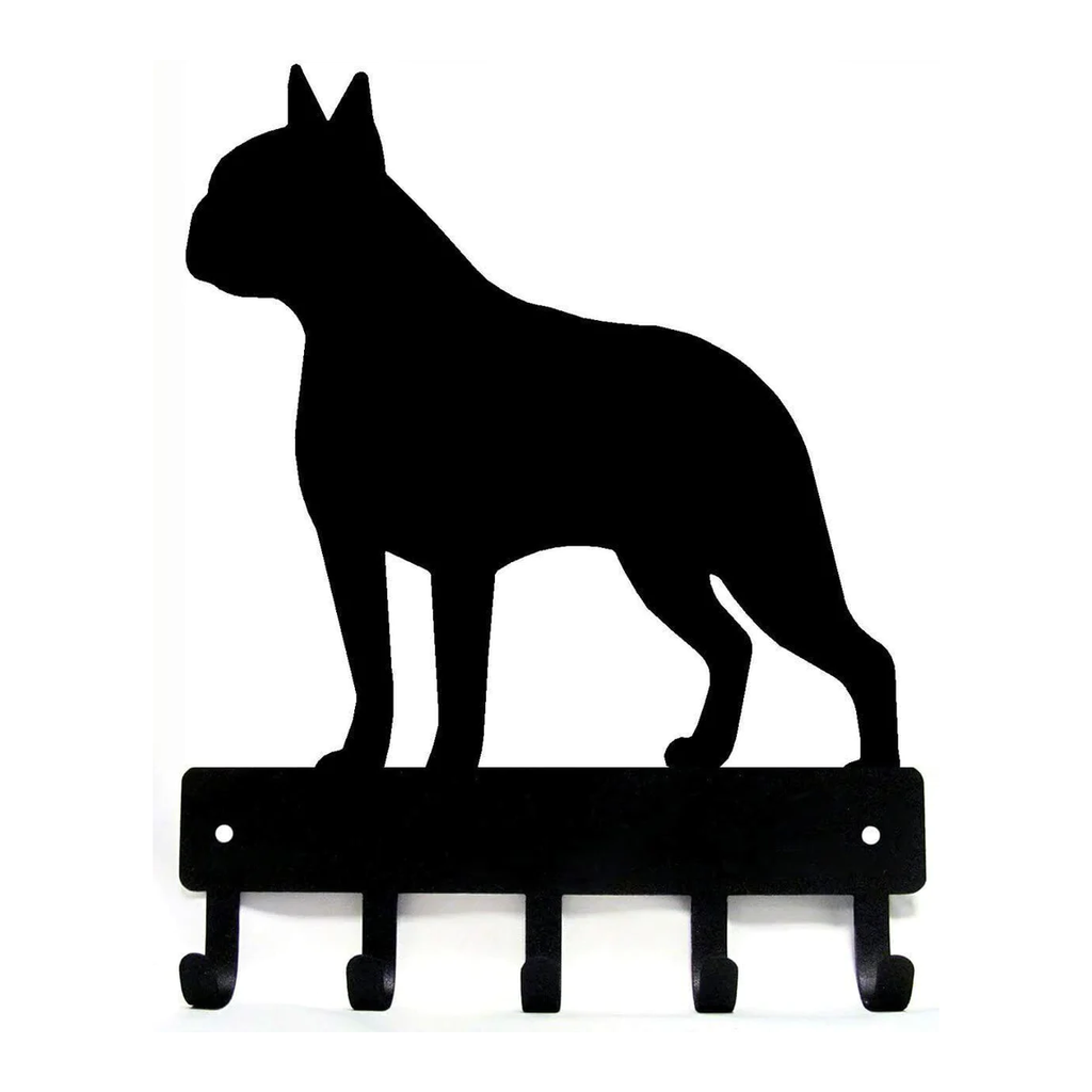 Boston Terrier Dog Metal Hanger