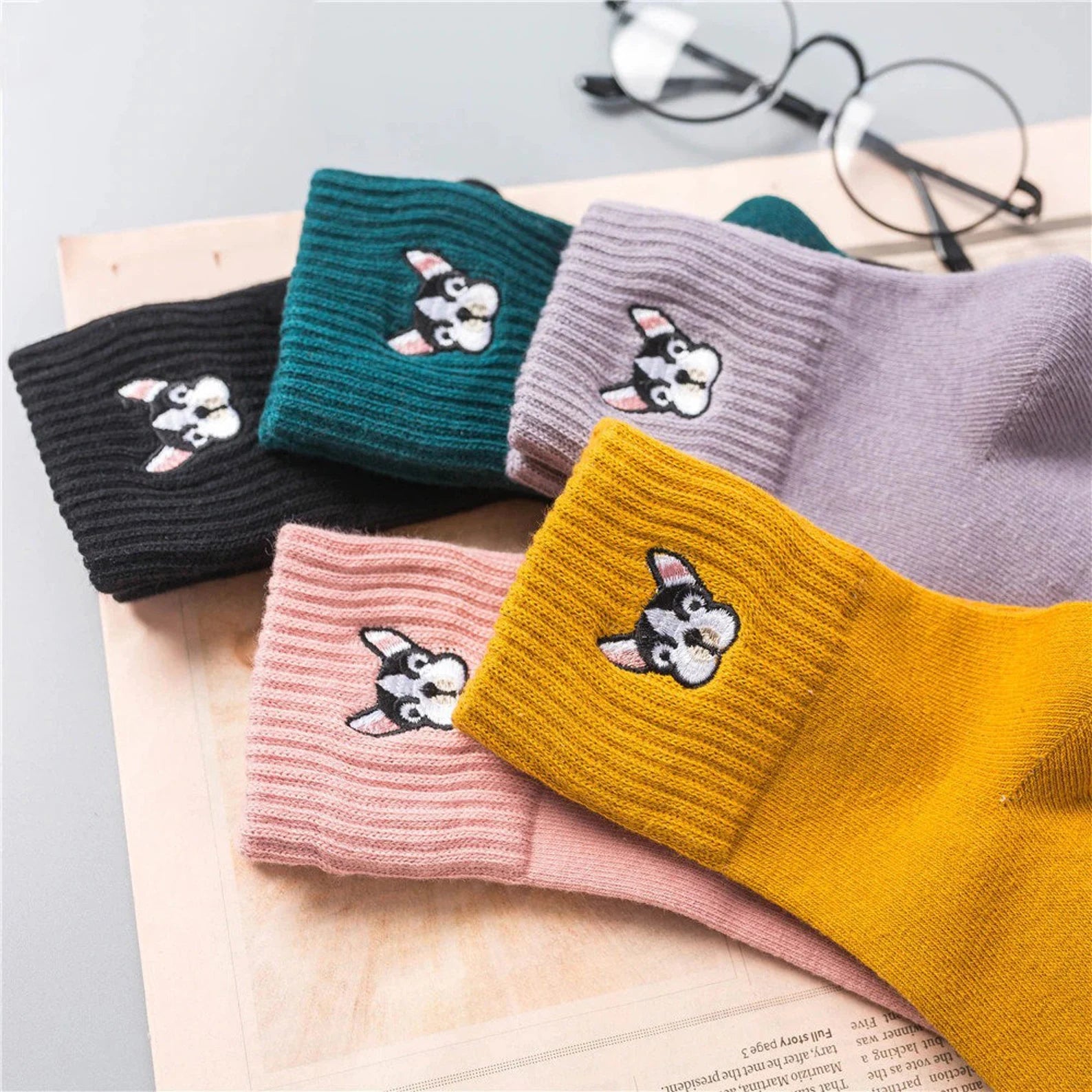 Boston Terrier Socks for Women