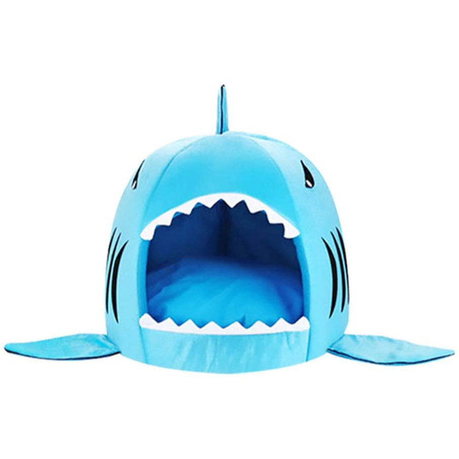 Shark House Dog Bed