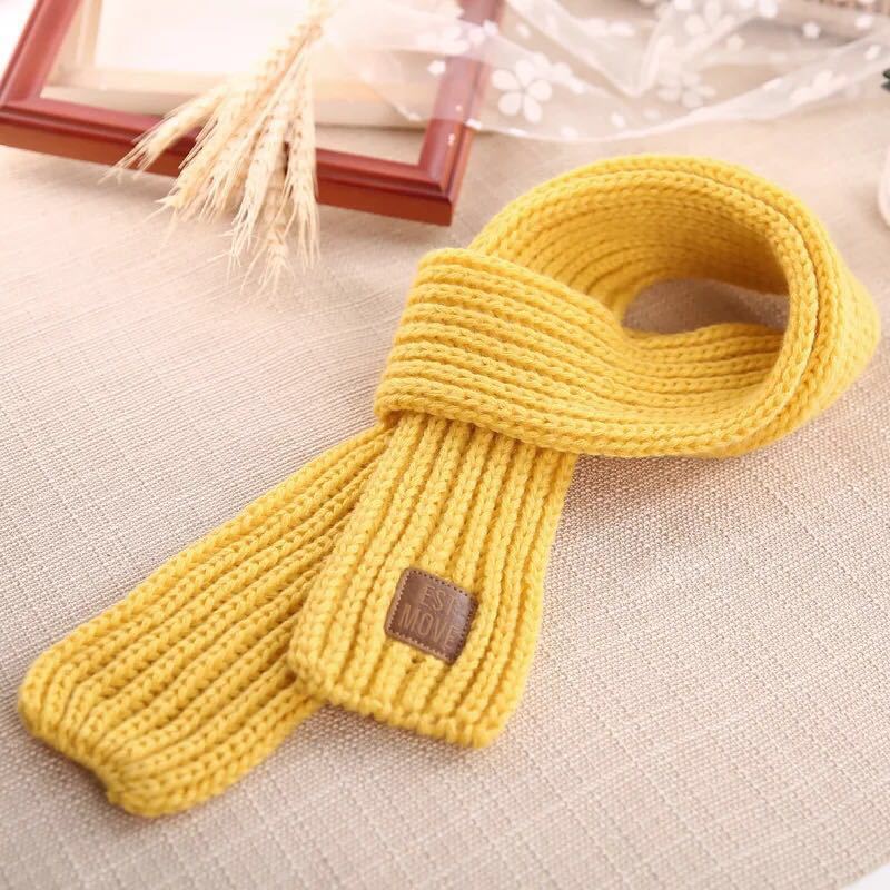 Knitted Wool Winter Dog Scarf