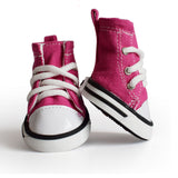 Converse Paws Canvas Dog Shoes - Pink