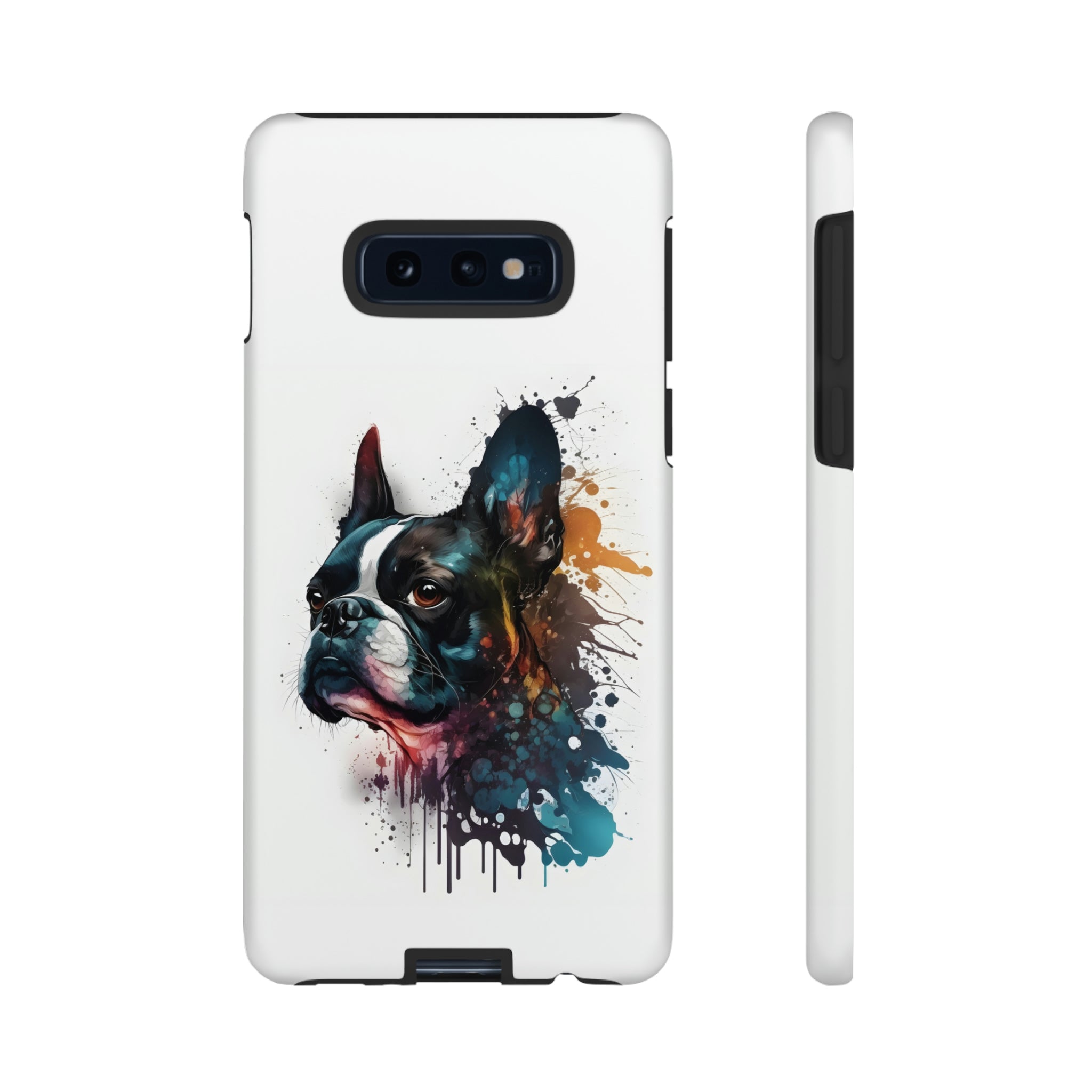 Boston Terrier Art on Samsung Tough Cases