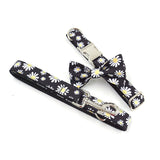 Daisy Dog Collar Bow Tie Leash Set