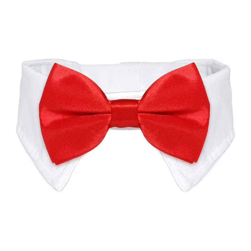 Dog Tuxedo Bow Tie Collar