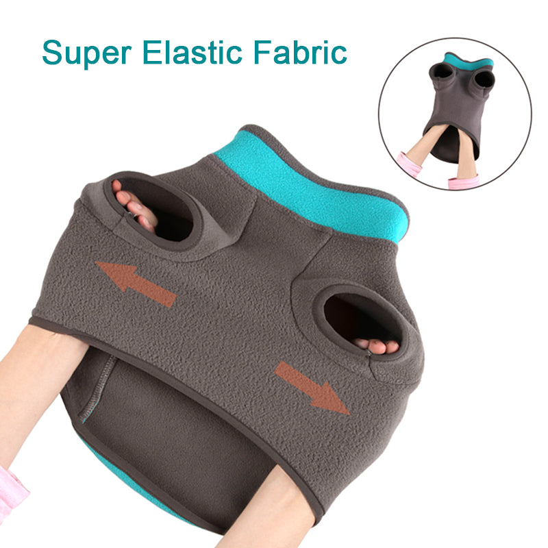 Warm & Stretch Fleece Dog Sweater