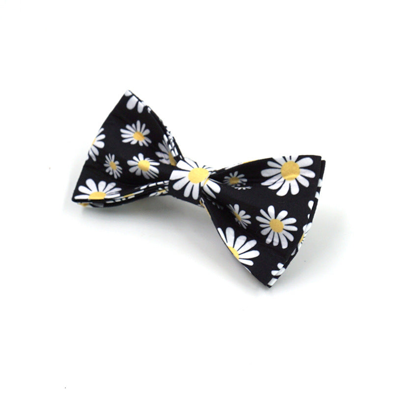 Daisy Dog Collar Bow Tie Leash Set
