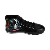 Boston Terrier Art - Men's Classic Sneakers