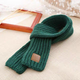 Knitted Wool Winter Dog Scarf