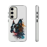 Boston Terrier Art on Samsung Tough Cases
