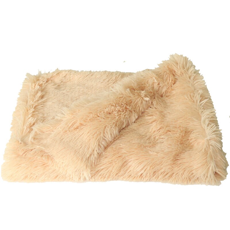 Fluffy Dog Blanket - Beige