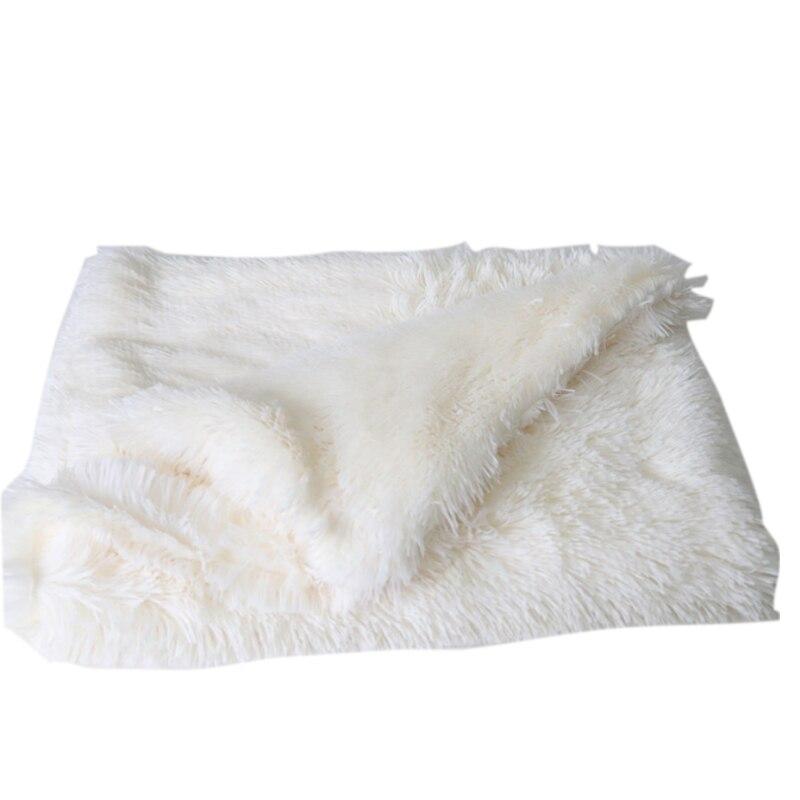 Fluffy Dog Blanket - White