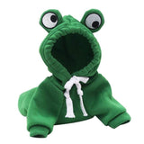 Frog Dog Hoodie With Froggy Eyes