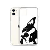 Boston Terrier Head Tilt iPhone Case