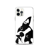 Boston Terrier Head Tilt iPhone Case