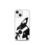 Boston Terrier Head Tilt iPhone Case