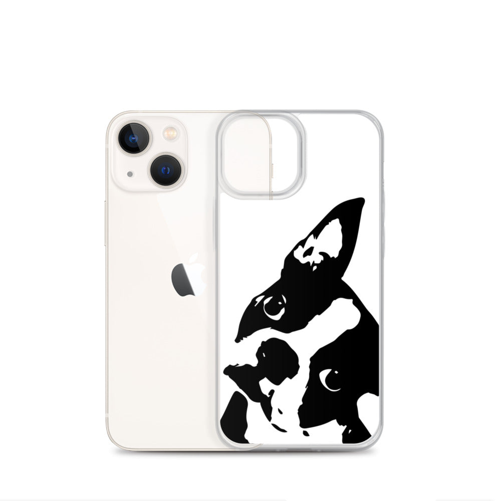 Boston Terrier Head Tilt iPhone Case