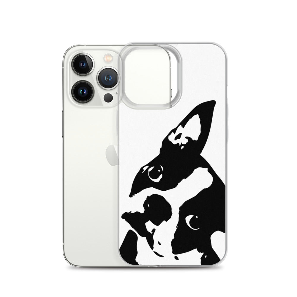 Boston Terrier Head Tilt iPhone Case