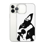 Boston Terrier Head Tilt iPhone Case