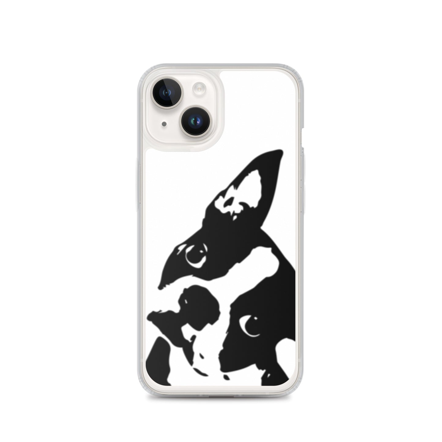 Boston Terrier Head Tilt iPhone Case