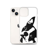 Boston Terrier Head Tilt iPhone Case