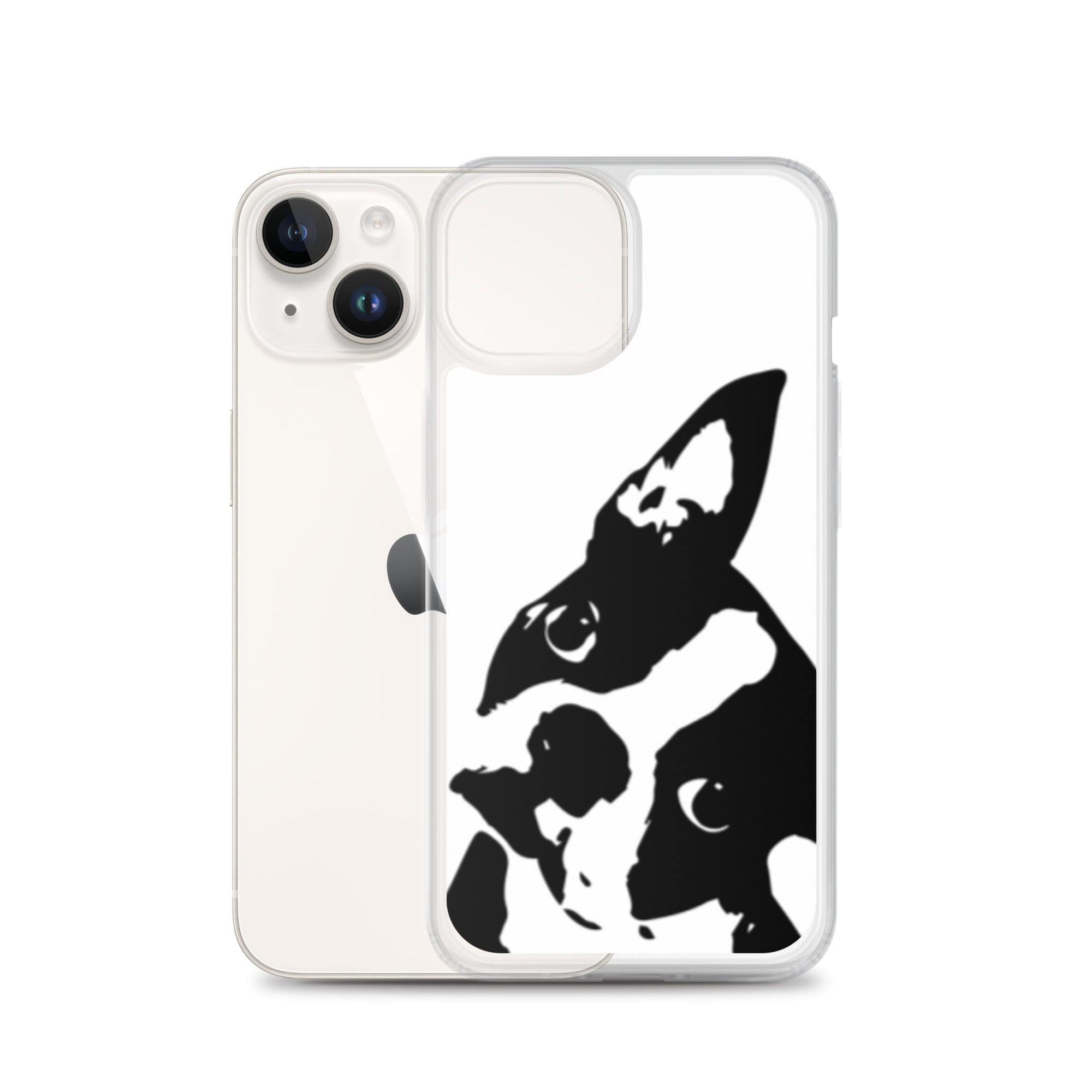 Boston Terrier Head Tilt iPhone Case